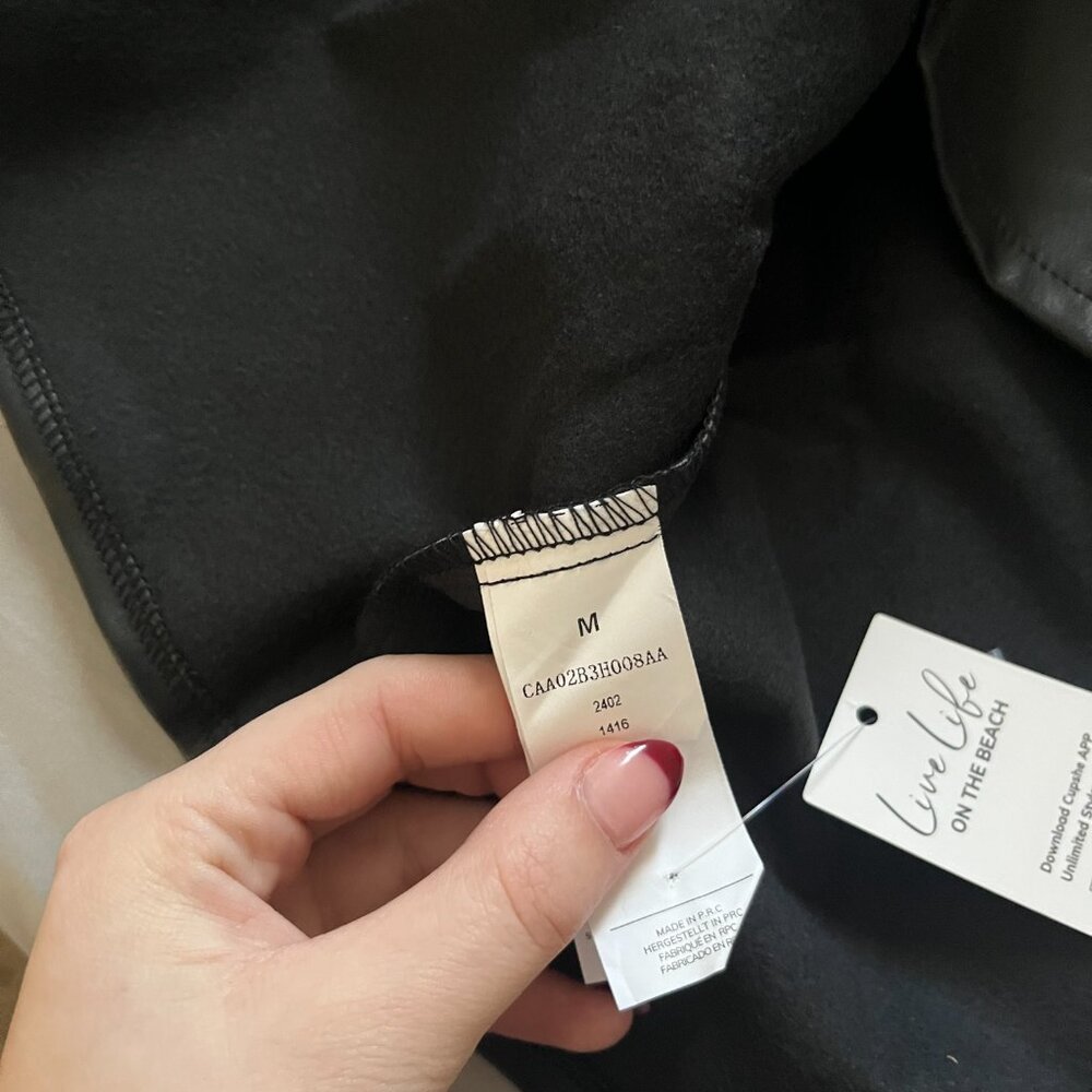 NWT Cupshe Leather Skirt - Picture 5 of 5